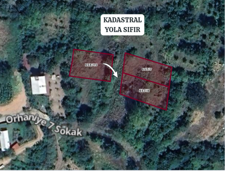BURSA KESTEL ORHANİYE KÖYÜ'NDE 429  M²  ARSA SATILIKTIR - BURSA KESTEL fotoğraf 5